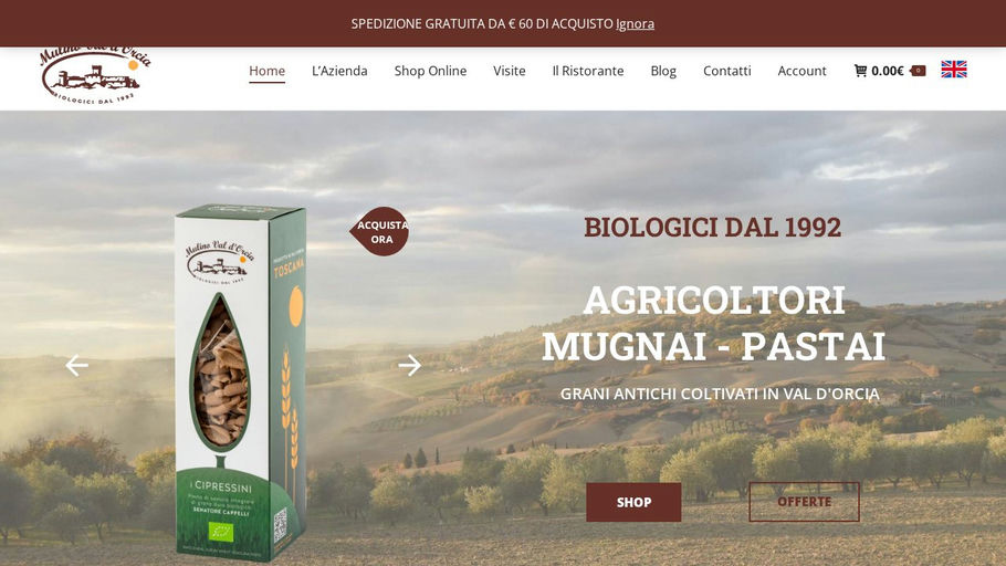 Mulino Val d'Orcia